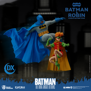 Beast Kingdom DAH-044DX DC Comics Batman The Dark Knight Returns: Batman & Robin Dynamic 8ction Heroes Action Figure